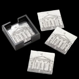 White House Historical Association Engraved White House Coaster Set Shop