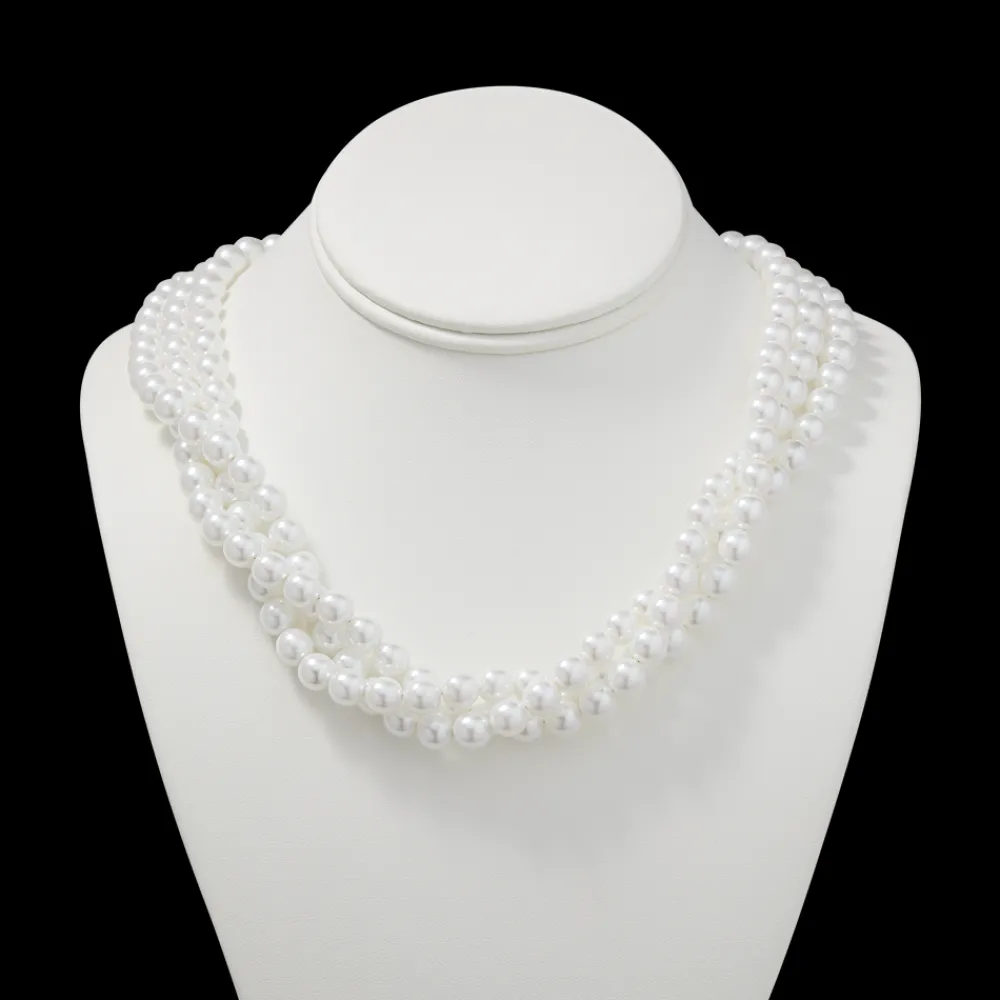 White House Historical Association First Lady Jacqueline Kennedy's Three-stranded pearl necklace Hot