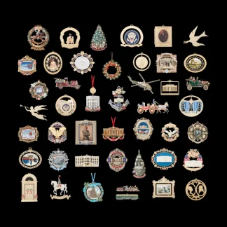White House Historical Association Full White House Christmas Ornament Collection Cheap