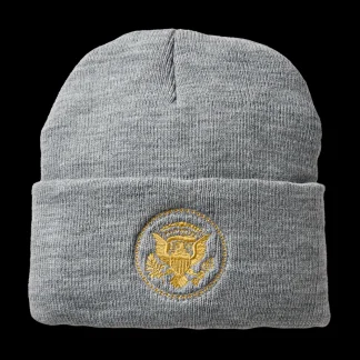 White House Historical Association Gray Truman Seal Beanie Best