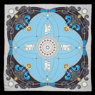 White House Historical Association Jacqueline Kennedy Scarf Best Sale