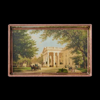 White House Historical Association John Ross Key White House Decoupage Small Tray Fashion