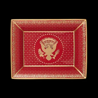 White House Historical Association Large Red Room Trinket Tray Store