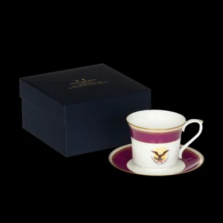 White House Historical Association Lincoln Tea Collection, Teacup & Saucer Best Sale