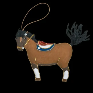 White House Historical Association Macaroni the Pony Ornament New