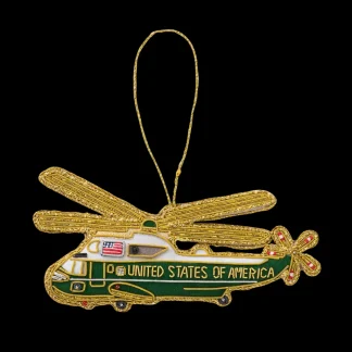 White House Historical Association Marine One Felt Ornament Online