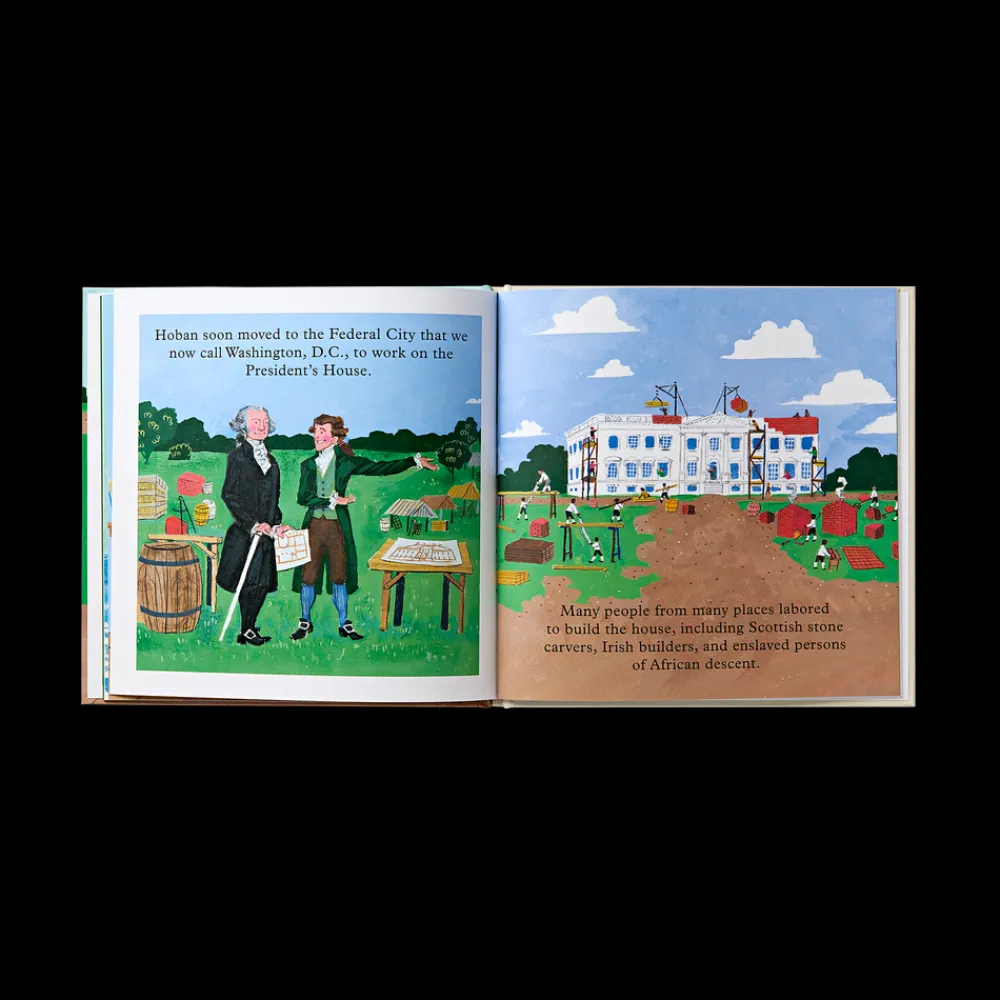 White House Historical Association The White House: Designed by James Hoban, Built by Many Hands! Outlet