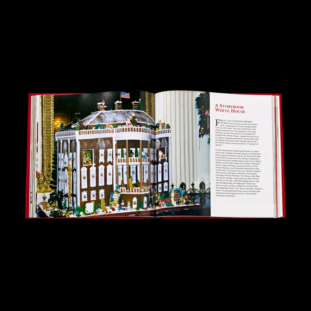 White House Historical Association The White House in Gingerbread: Memories & Recipes by Roland Mesnier with Mark Ramsdell Best Sale