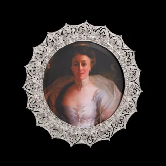 White House Historical Association Victorian Round Silver Frame Online