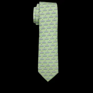 White House Historical Association Vineyard Vines White House Silk Tie - Green Hot