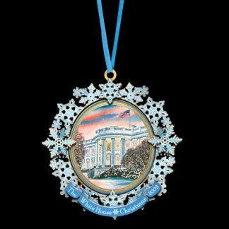 White House Historical Association 2009 White House Christmas Ornament, First Electric Christmas Lights Best Sale