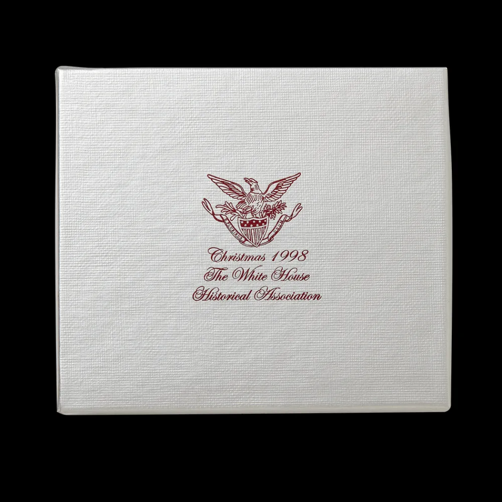 White House Historical Association 1998 White House Christmas Ornament, The American Bald Eagle and Shield Cheap