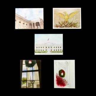 White House Historical Association White House Festive Holiday Notecards Shop