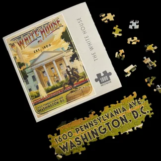 White House Historical Association White House Vintage Graphic Puzzle Shop